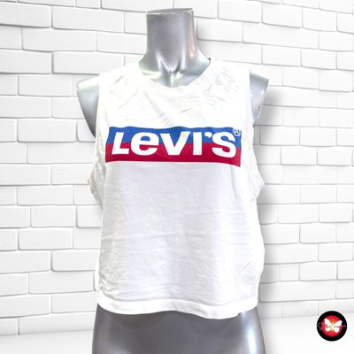 **HOY** Camiseta sin mangas cropped LEVI’S color Blanco Talla M
