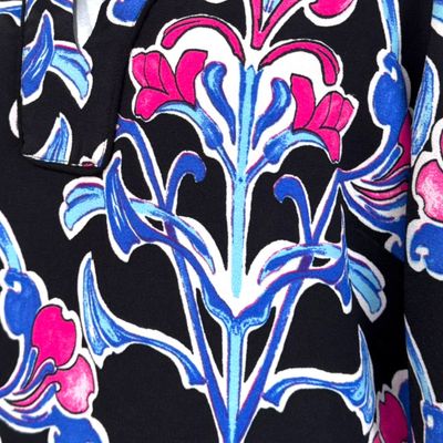 **HOY** Vestido estampado  FÓRMULA JOVEN color Negro y varios Talla 42