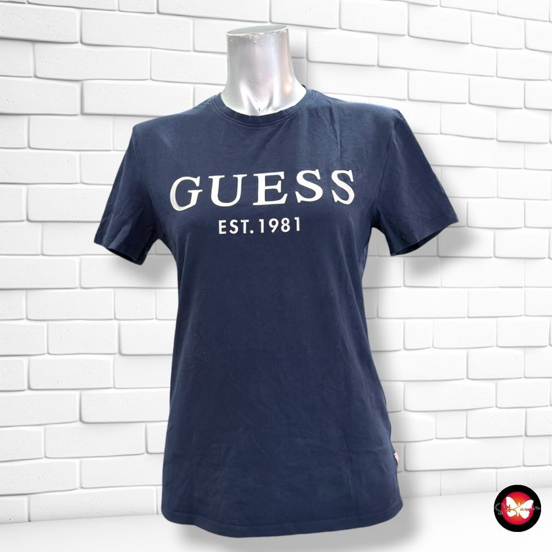 Camiseta de manga corta  GUESS color Azul marino Talla XS