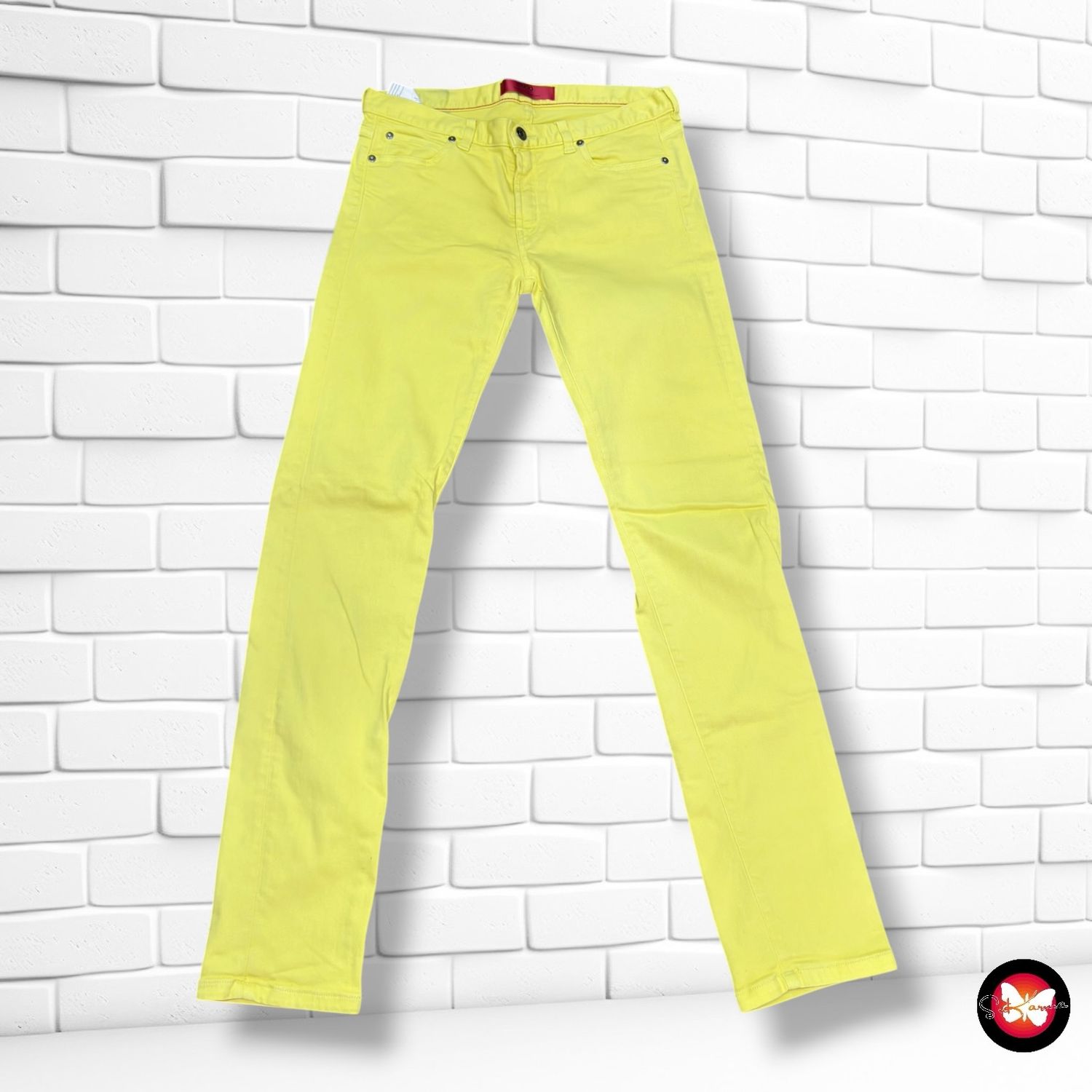 **HOY** Pantalón vaquero HUGO BOSS color Amarillo Talla M/L (W29)
