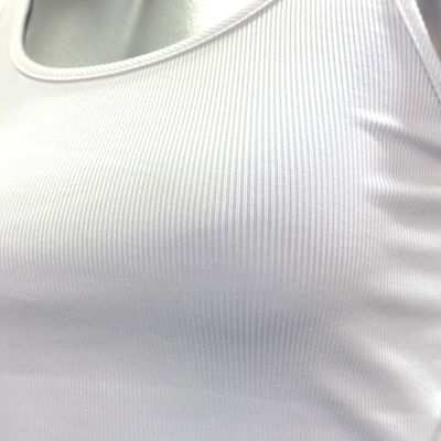 **HOY** Camiseta cropped de tirantes color Blanco Talla S