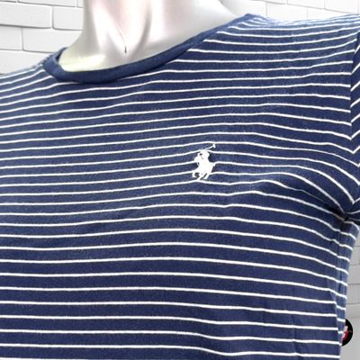 **HOY** Camiseta de manga corta POLO RALPH LAUREN color Azul marino y blanco Talla S
