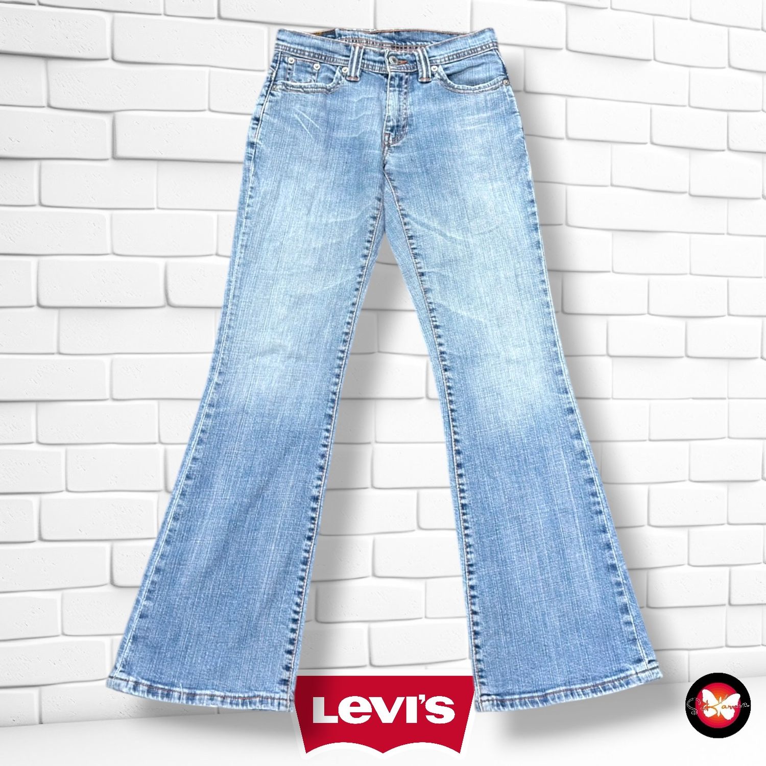 **HOY** Pantalón LEVI’S color Azul vaquero Talla S (W26 L30)