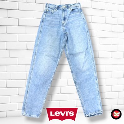 **HOY** Pantalón HIGH LOOSE TAPER LEVI’S color Azul vaquero Talla XS (W25)