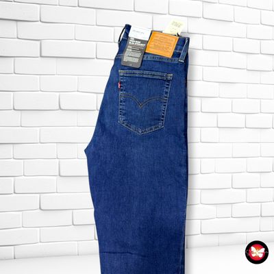 **HOY** Pantalón 724 HIGH RISE STRAIGHT LEVI’S color Azul vaquero oscuro Talla M (W28)