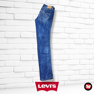 **HOY** Pantalón DEMI CURVE LEVI’S color Azul vaquero Talla M (W28 L32)