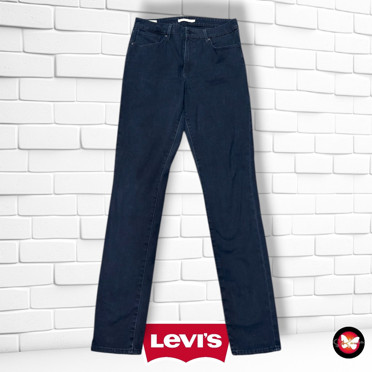 **HOY** Pantalón 721 HIGH RISE SKINNY LEVI’S color Negro Talla L (W31)