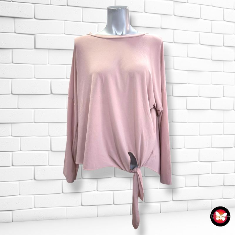 **HOY** Blusa con lazo  color Rosa Talla ÚNICA