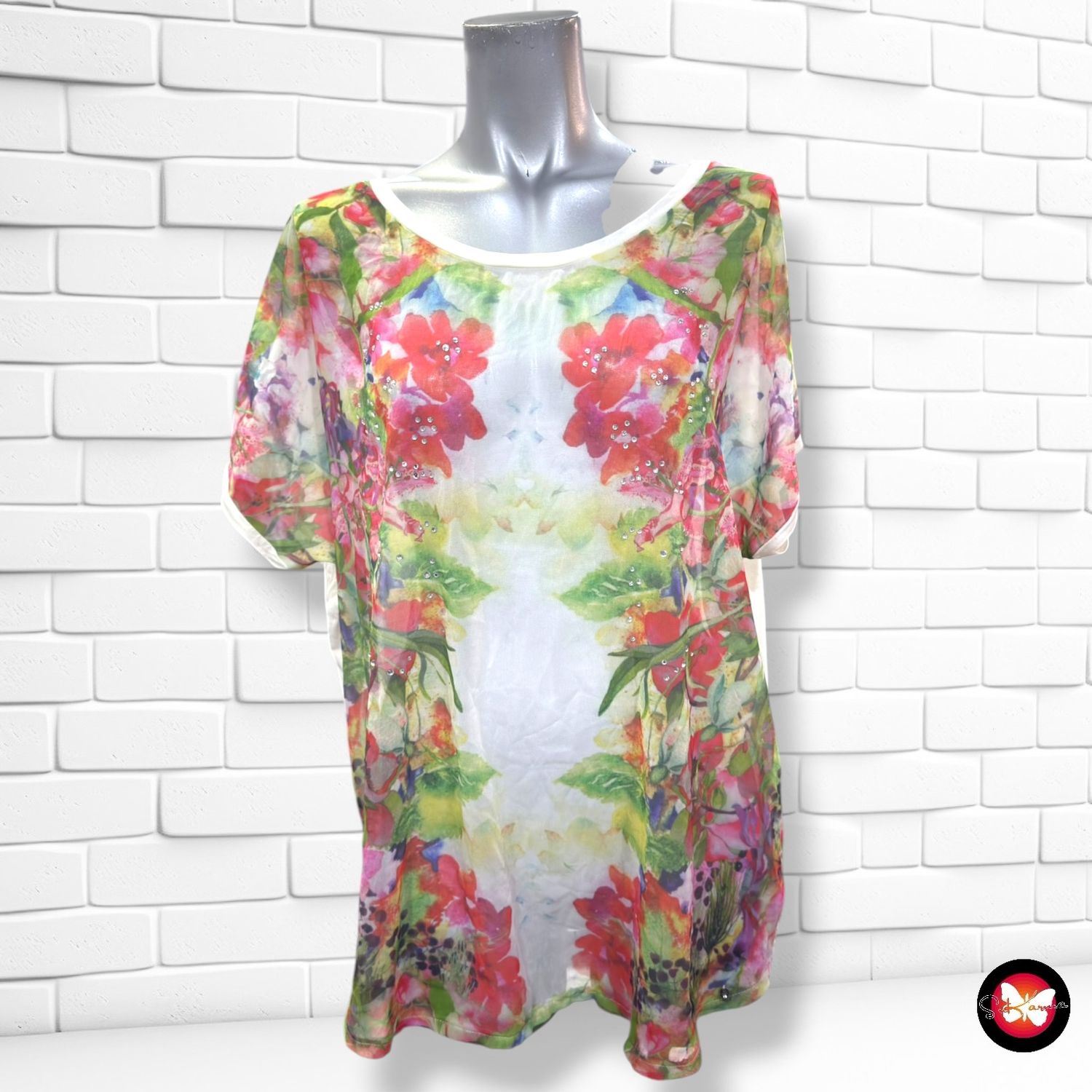 **HOY** Blusa traslúcida GUESS color Varios Talla XL