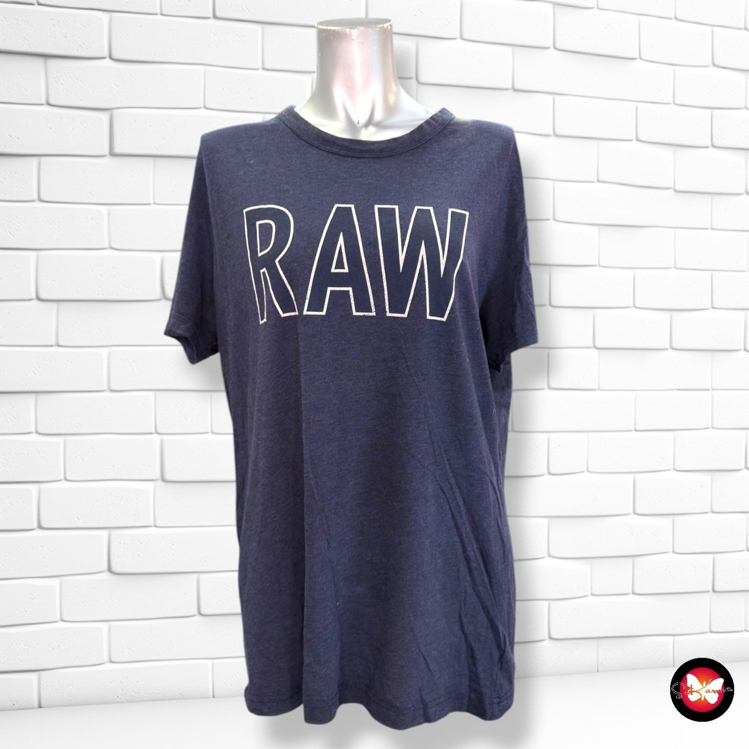 Camiseta de manga corta G-STAR RAW color Azul Talla M