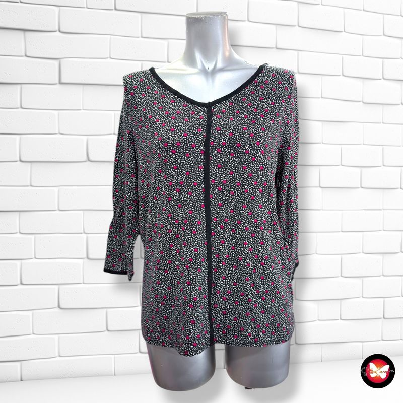 **HOY** Camiseta de media manga con estampado ISLE COLLECTION color Negro, blanco y rojo Talla S