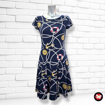 **HOY** Vestido marinero LAUREN RALPH LAUREN color Azul marino Talla S