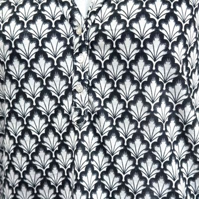 **HOY** Camiseta de media manga con estampado H&M color Negro y gris Talla XS