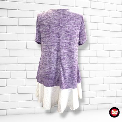 **HOY** Blusa + chaqueta  color Lila y blanco Talla XL