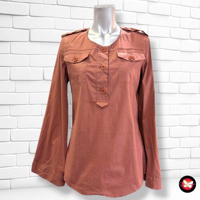 **HOY** Blusa de manga larga KOOKAÏ color Teja Talla 36