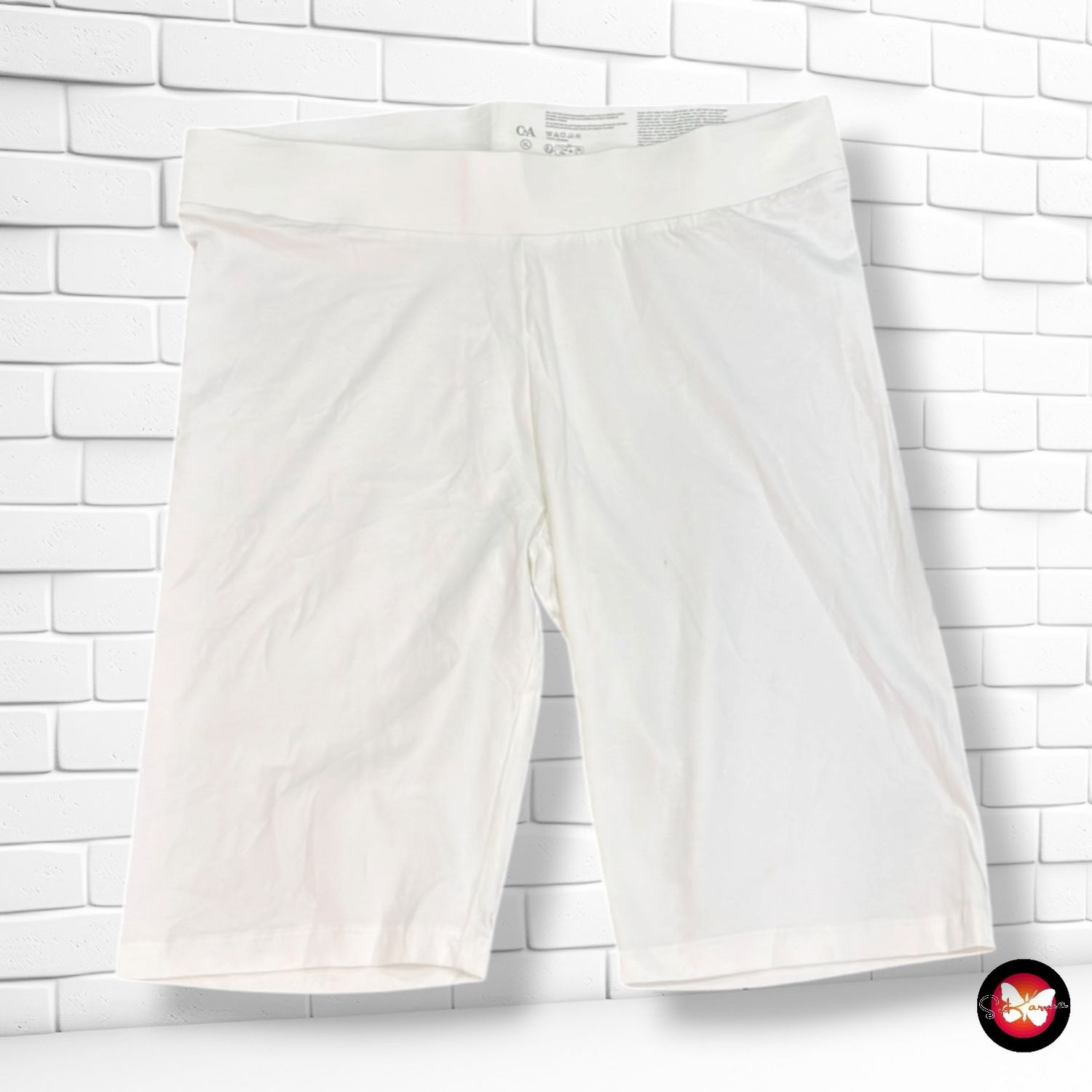 **HOY** Mallas deportivas de algodón C&amp;A color Blanco Talla XL (grande)