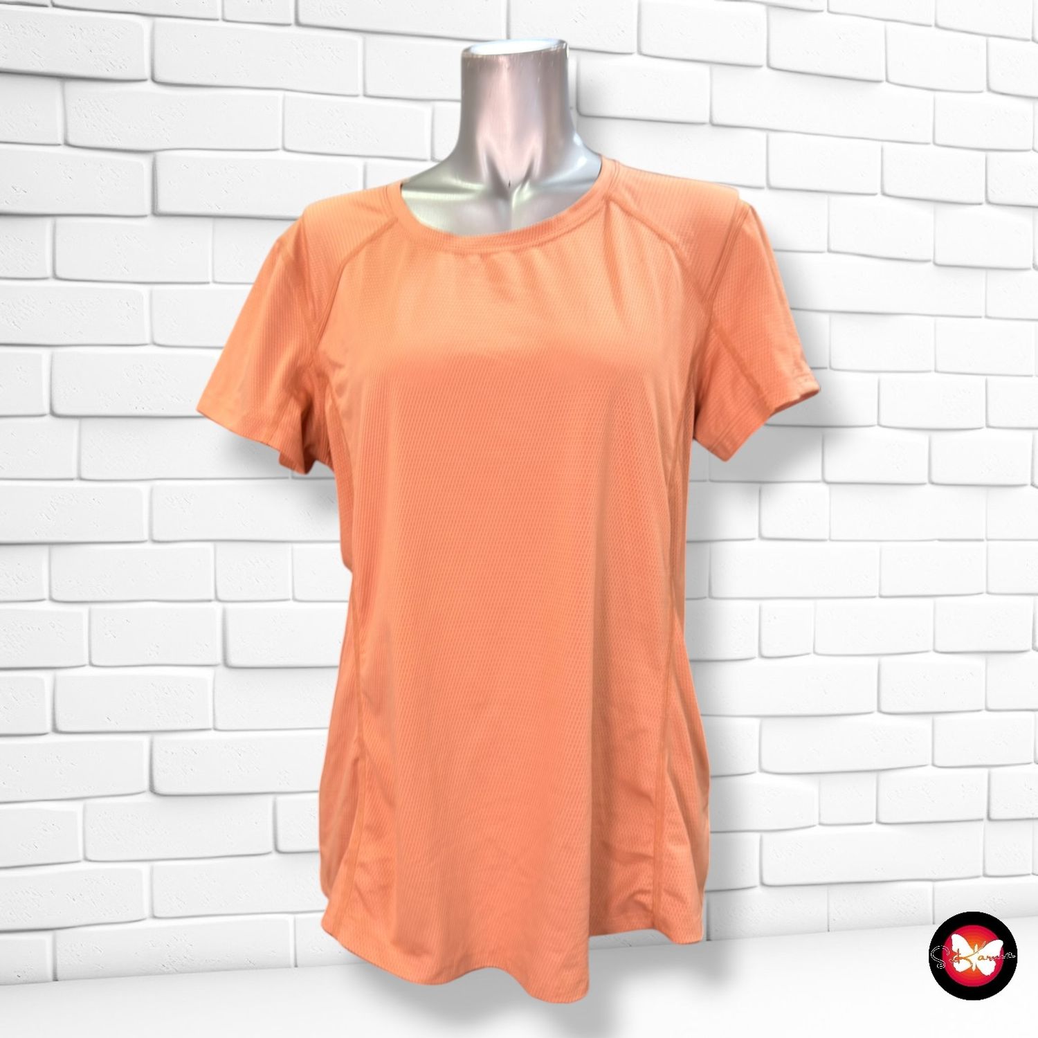 **HOY** Camiseta deportiva H&amp;M color Salmón Talla L