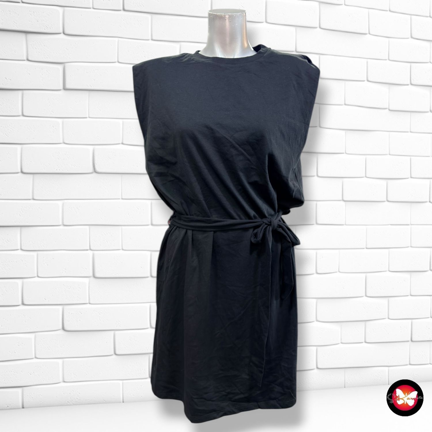 **HOY** Vestido con hombreras PIMKIE color Negro Talla M