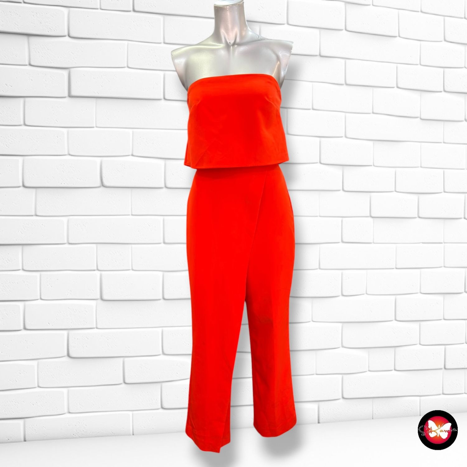 **HOY** Mono largo formal GUESS color Naranja oscuro Talla XS