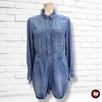 **HOY** Mono corto SUPER DRY color Azul vaquero Talla 38