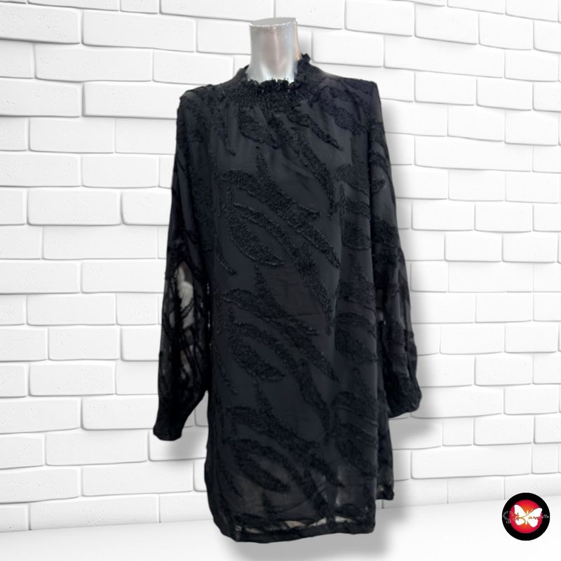 **HOY** Vestido de noche de manga larga BISOU’S PROJECT color Negro Talla S