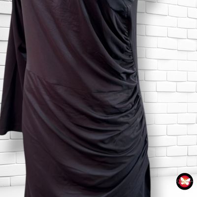 **HOY** Vestido de noche con drapeado F&amp;F color Negro Talla 40