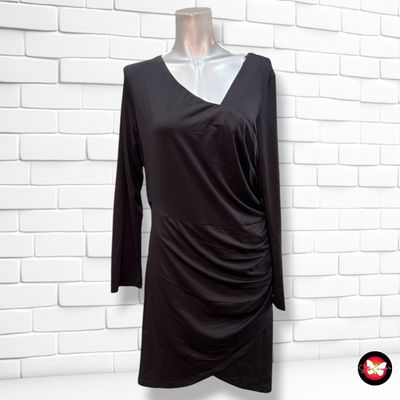 **HOY** Vestido de noche con drapeado F&amp;F color Negro Talla 40
