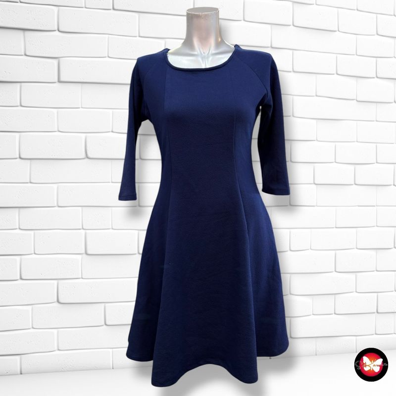 **HOY** Vestido de media manga  color Azul marino Talla S