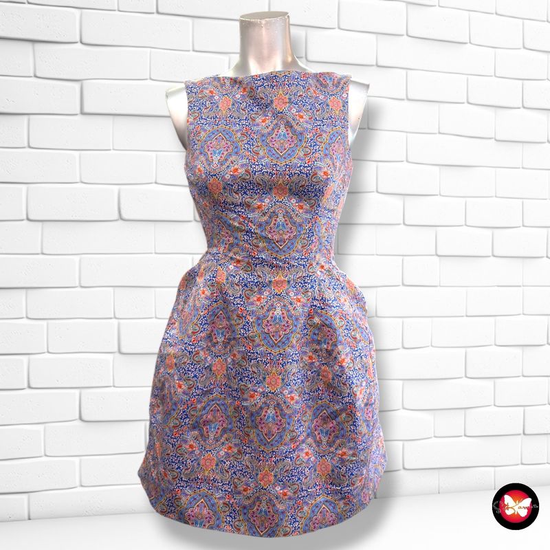 **HOY** Vestido formal sin mangas ZARA color Varios Talla XS