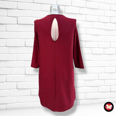 **HOY** Vestido de manga larga  MANGO color Granate Talla XS