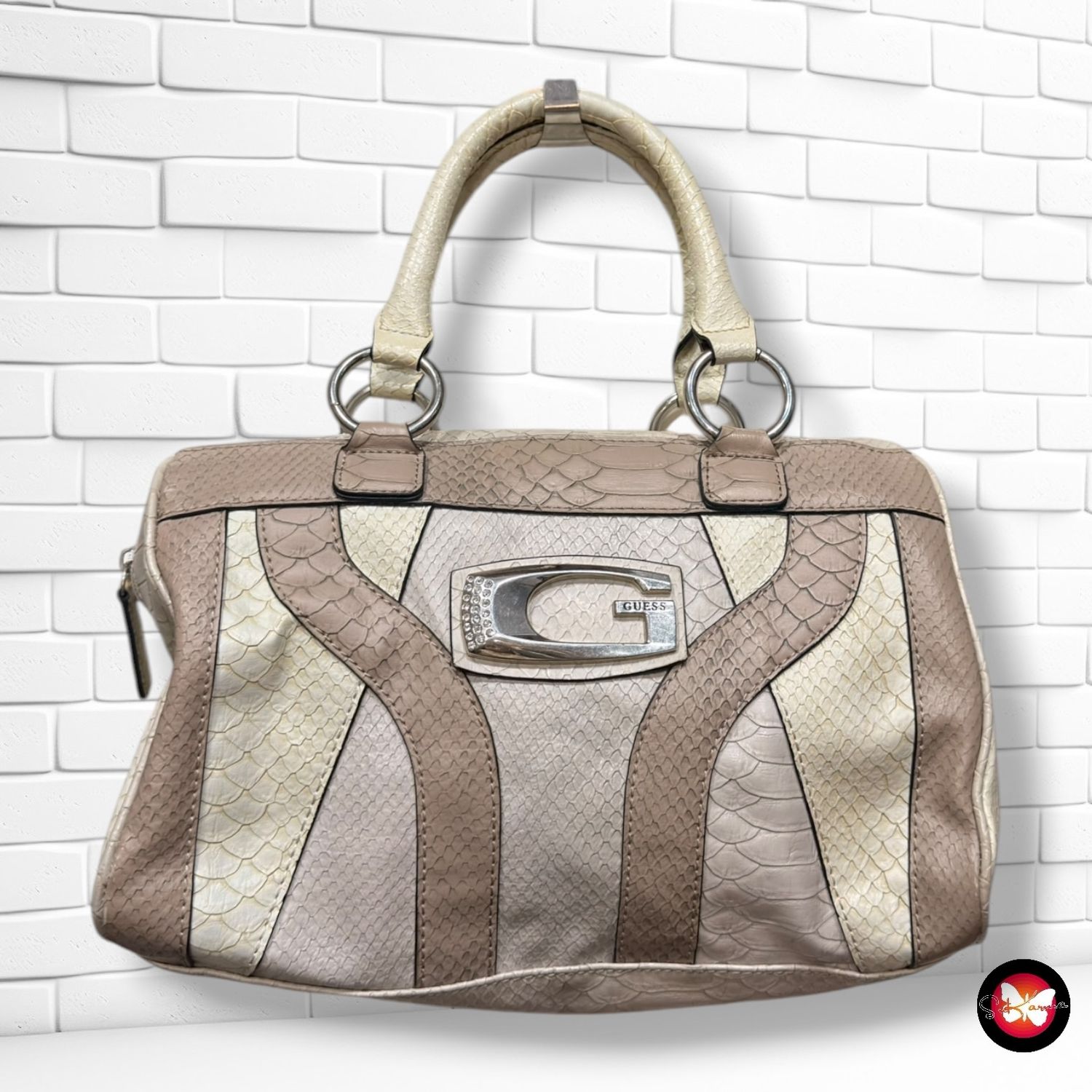 **HOY** Bolso de hombro GUESS color Beige Talla MEDIANO