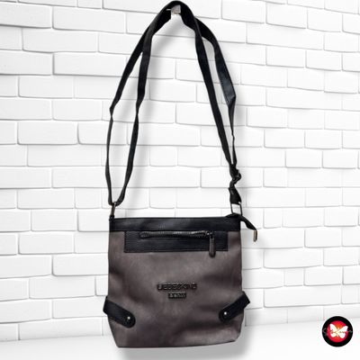 **HOY** Bolso bandolera LIEBESKIND color Negro y gris Talla PEQUEÑO