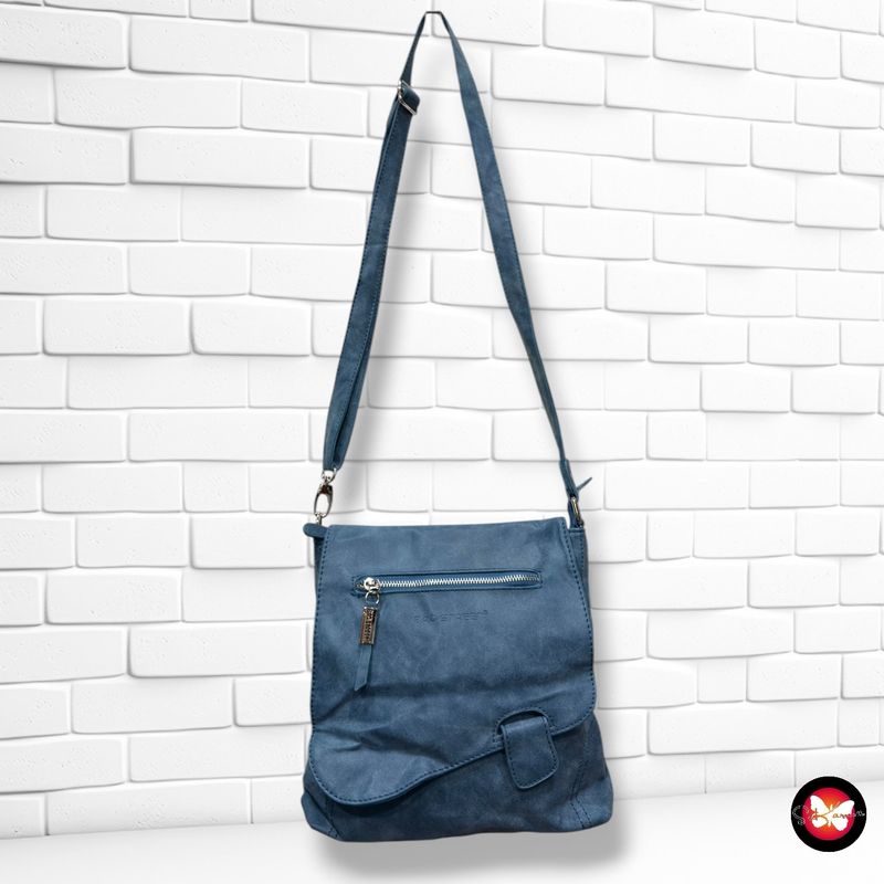 Bolso bandolera BAG STREET color Turquesa Talla MEDIANO