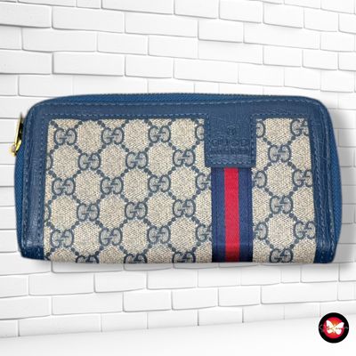 **HOY** Billetera / monedero (réplica)  color Beige y turquesa Talla PEQUEÑO