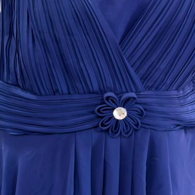 **HOY** Vestido de fiesta  color Azul Talla 52