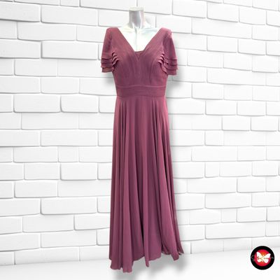 **HOY** Vestido largo de fiesta DONDORCA color Uva Talla 44