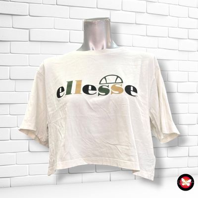 **HOY** Camiseta cropped de manga corta ELLESSE color Blanco Talla 40