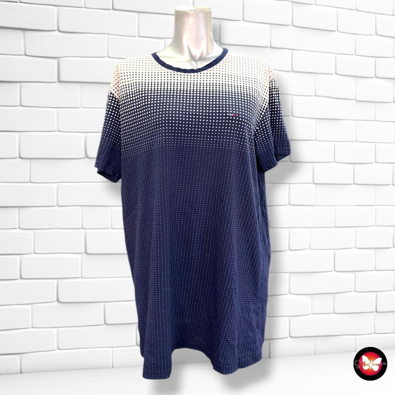 **HOY** Camiseta de manga corta TOMMY HILFIGER color Azul marino y blanco Talla XL