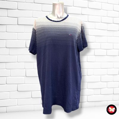 **HOY** Camiseta de manga corta TOMMY HILFIGER color Azul marino y blanco Talla XL