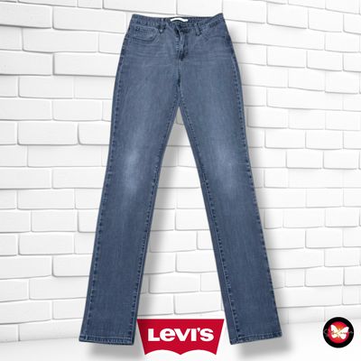 **HOY** Pantalón 721 HIGH RISE SKINNY LEVI’S color Gris vaquero Talla M/L (W29)