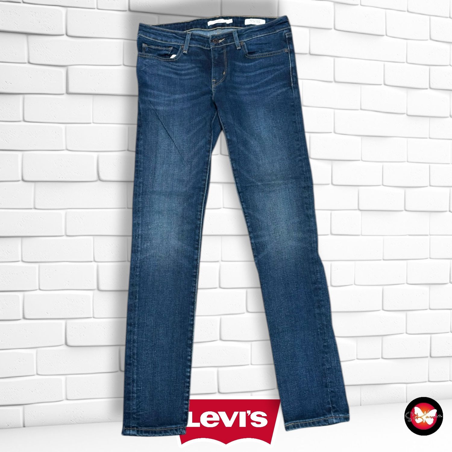 **HOY** Pantalón 711 SKINNY LEVI’S color Azul vaquero oscuro Talla S/M (W27)