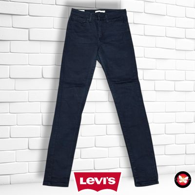 **HOY** Pantalón 720 HIGH RISE SUPER SKINNY LEVI’S color Negro vaquero Talla L (W30)