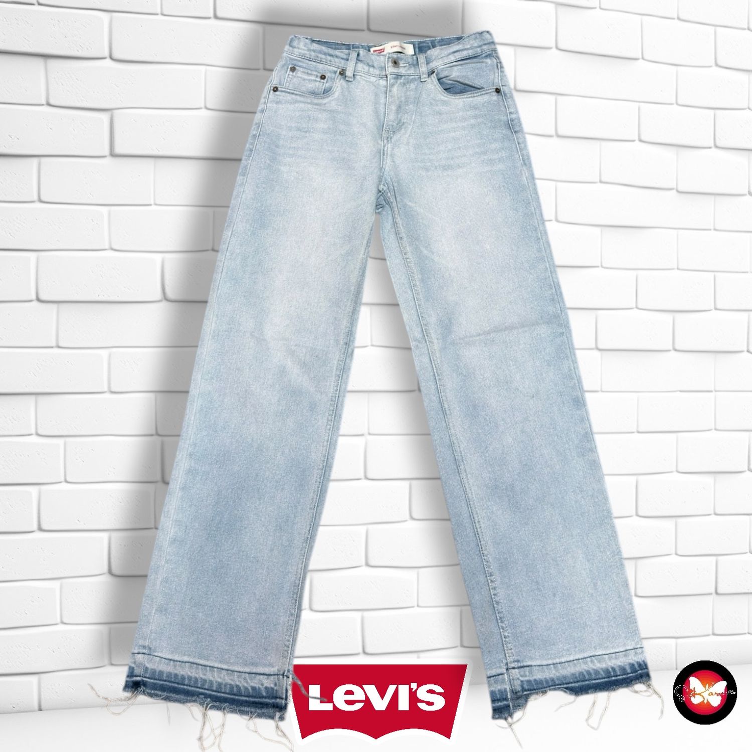 **HOY** Pantalón STAY LOOSE LEVI’S color Azul vaquero Talla 14 años