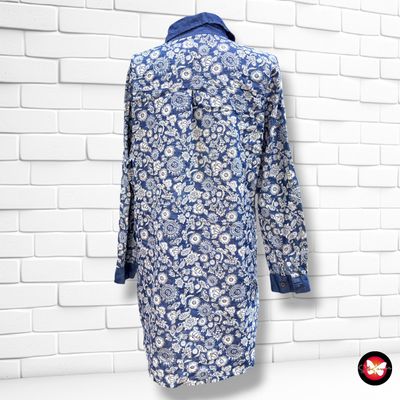 **HOY** Camisola vaquera color Azul y blanco Talla XL