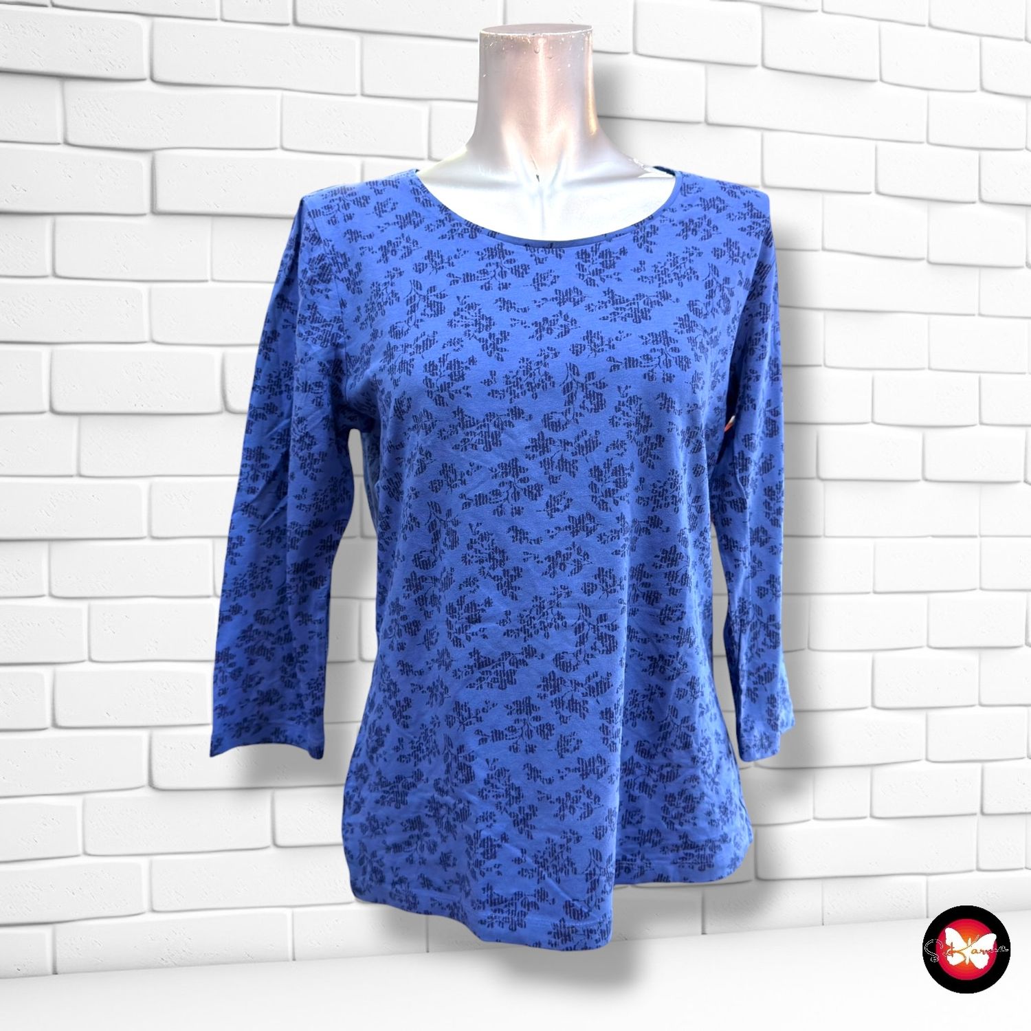 **HOY** Camiseta de media manga IWIE color Azul Talla L