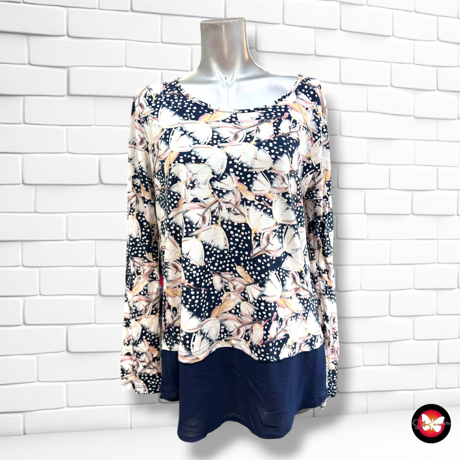 **HOY** Camiseta de manga larga con bajo blusa STREET ONE color Varios Talla 40