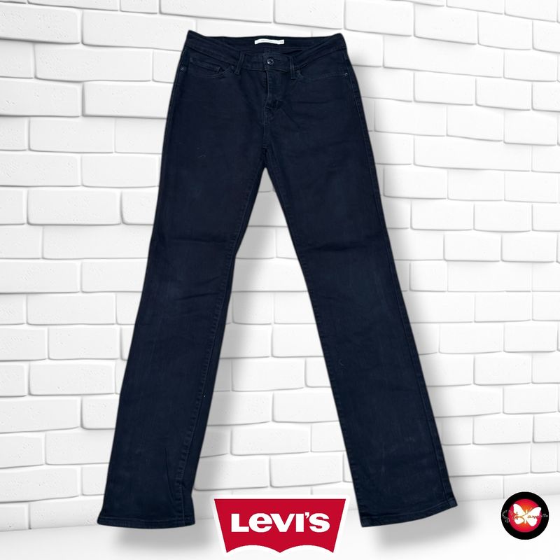 **HOY** Pantalón 714 STRAIGHT LEVI’S color Negro Talla M/L (W29)