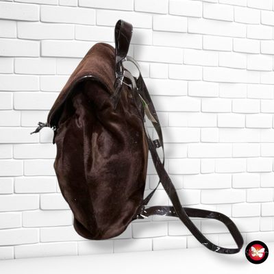 **HOY** Mochila de peluche  color Marrón Talla PEQUEÑO