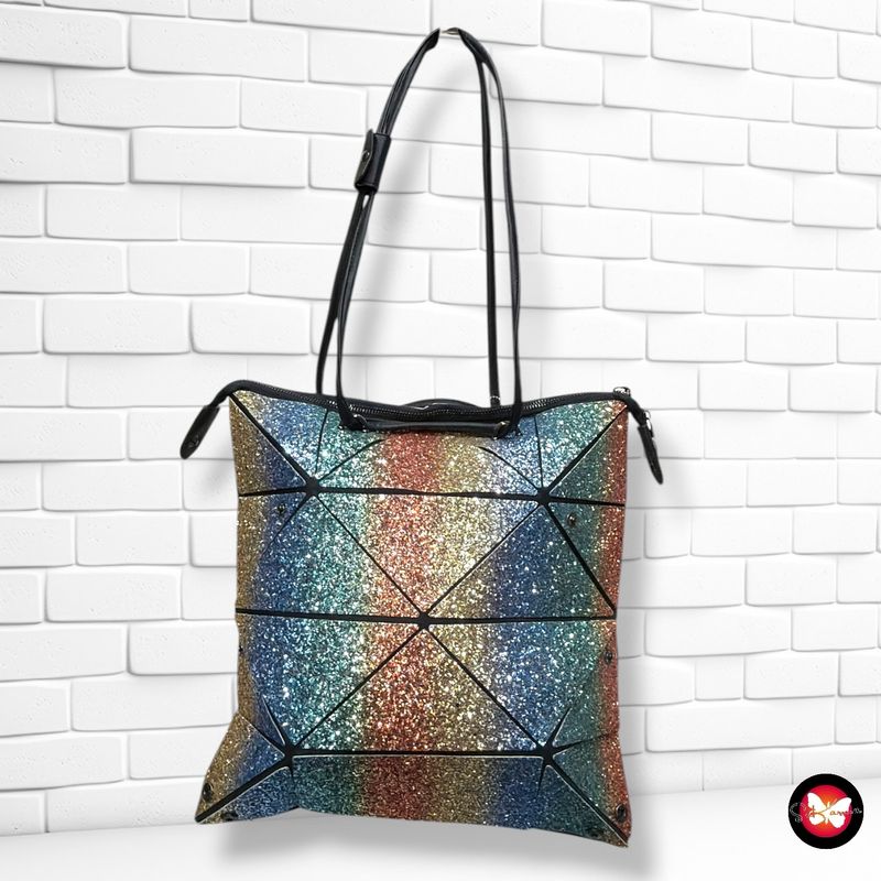 **HOY** Bolso de hombro multi-forma con purpurina  color Varios Talla MEDIANO
