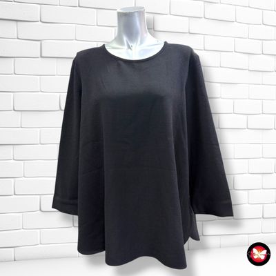 **HOY** Blusa básica OPUS color Negro Talla 42